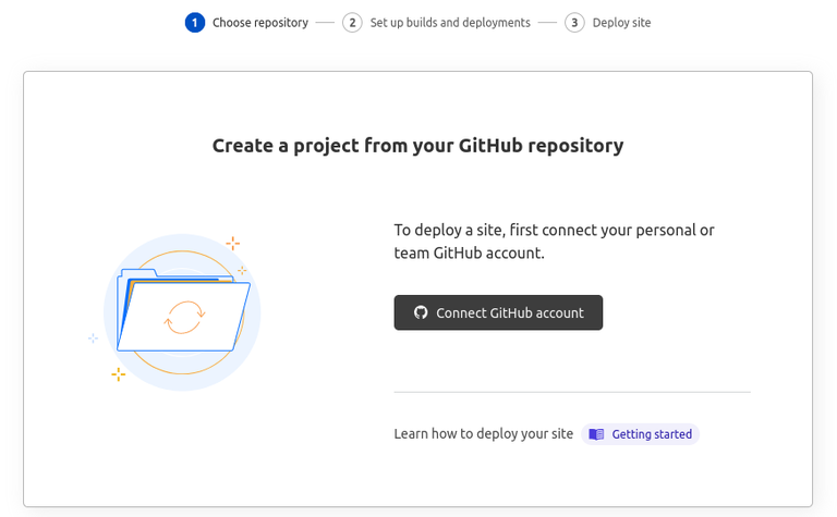 Connect github cloudflare pages