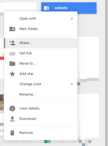 share google drive