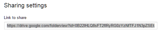 share link google drive